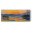 Coucher de soleil sur la seine en hiver, 1880, reproduction sur toile-1939599838