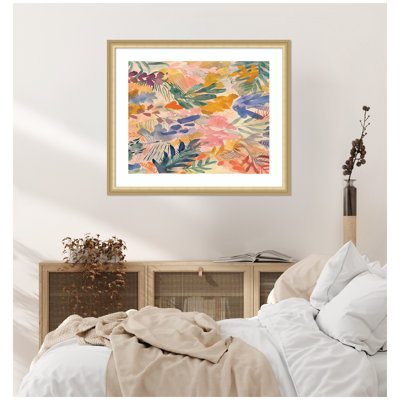 «Flower Market» par Amy Lighthall, reproduction d'art encadrée