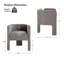 Chaise avec accoudoirs à dossier bas Braien-519866710