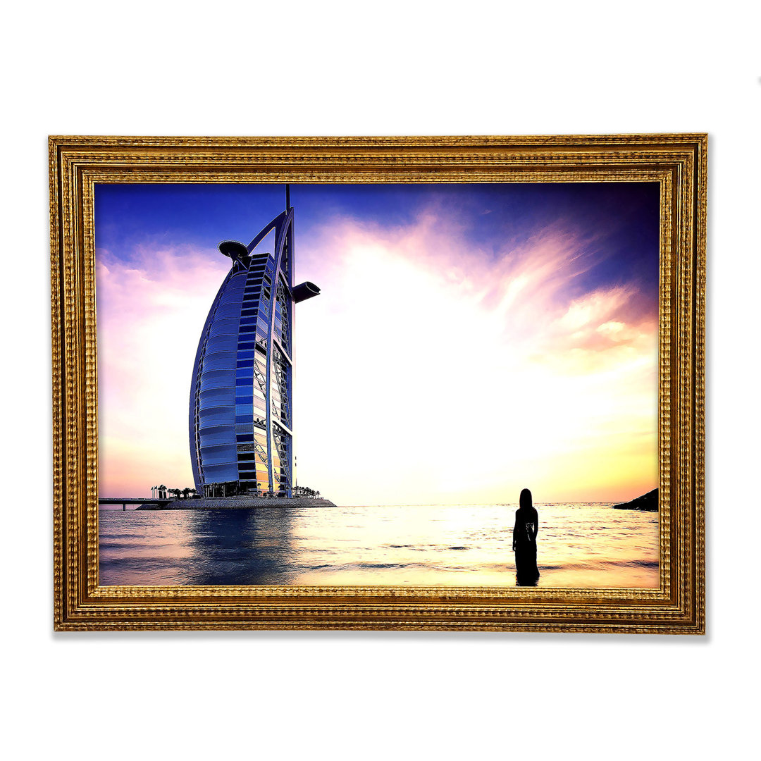 Burj Al Arab Dubai Gerahmter Druck