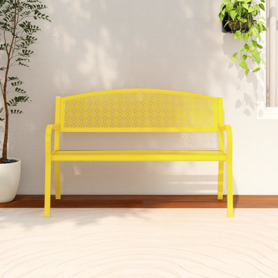 Srisha Steel Outdoor Bench