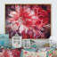 «Abstract Vivid Flower Bouquet», reproduction sur toile-1096645126-1096645128