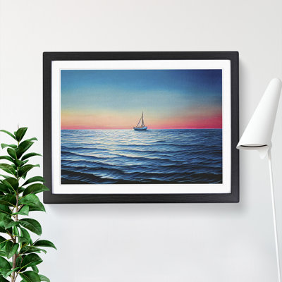 Stunning Sailing Boat - Single Picture Frame Print