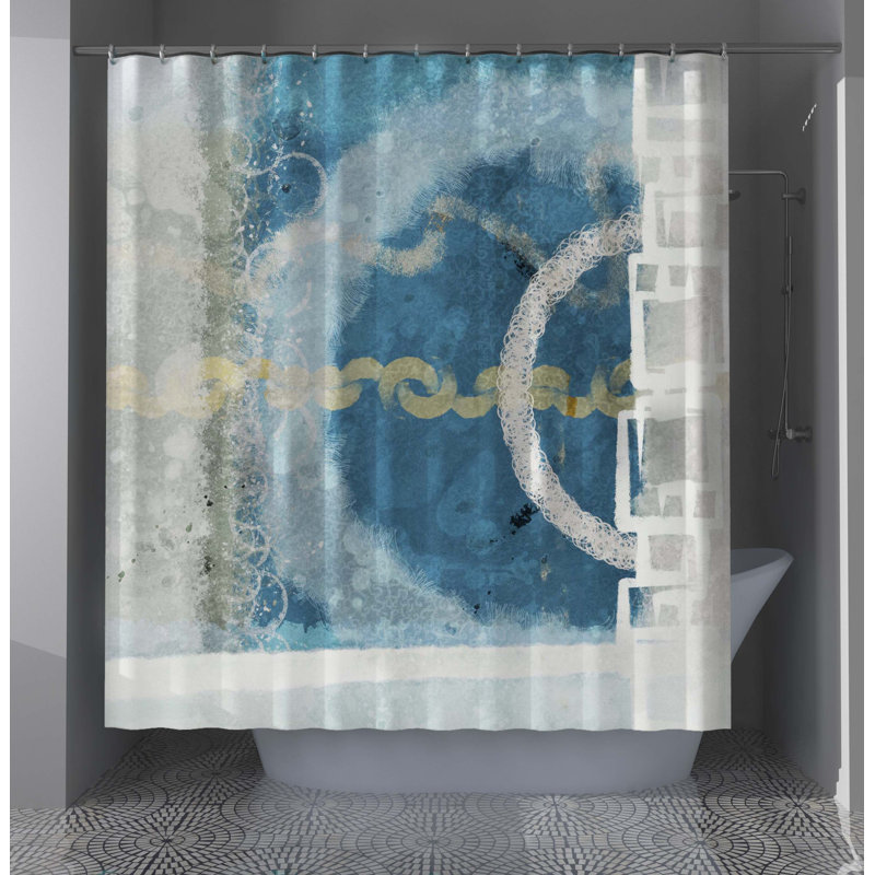Abstract Shower Curtain