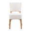 Ensemble de 4 chaises de salle à manger empilables empilables avec structure en métal couleur chêne-1294641322-1294641323