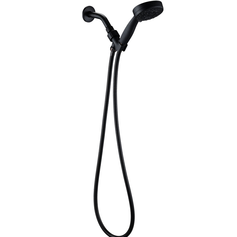 Pomme de douche à main avec tuyau - Bronze huilé. Jet réglable à 5 modes. Buse médicale et hygiénique. Facile à nettoyer, sans colmatage. Qualité ABS Jet puissant à basse température. Mode de ruissellement d'eau.