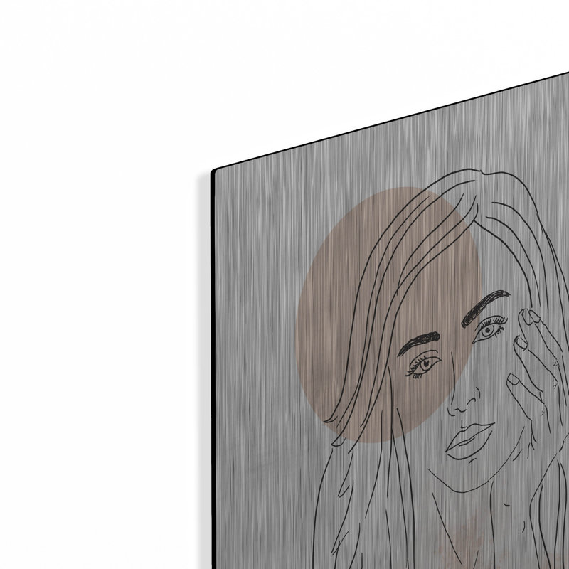 «Portrait de femme» par Sabrina Balbuena, H 24 po x l 16 po