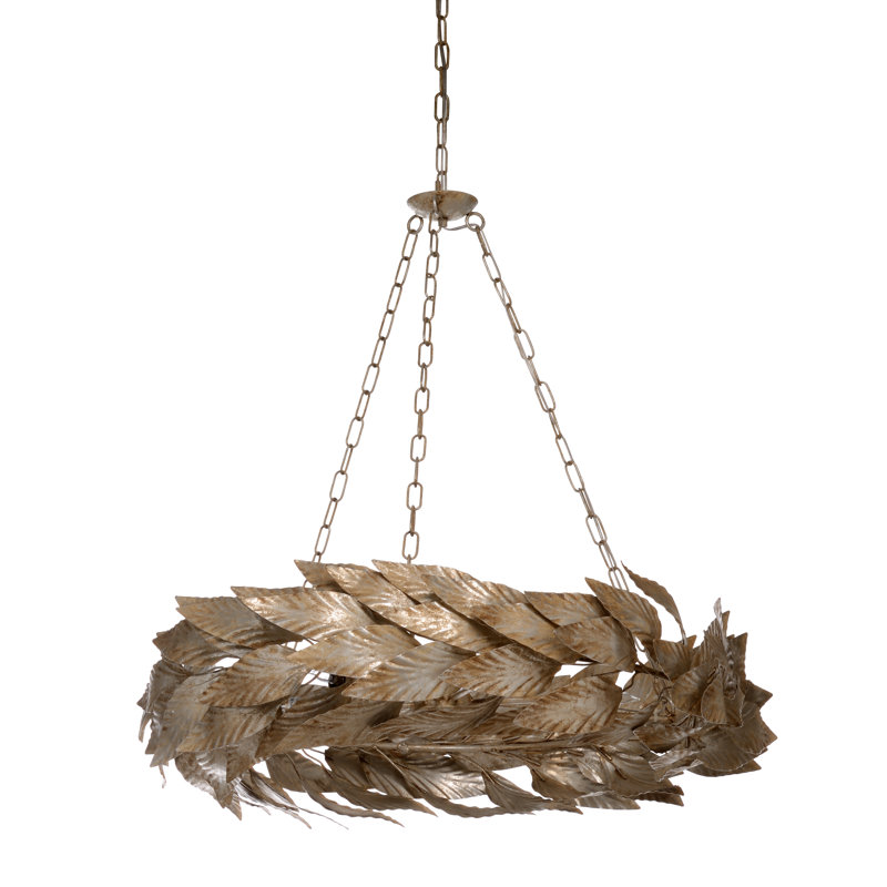 Lustre cylindrique unique à 6 lumières Meadow