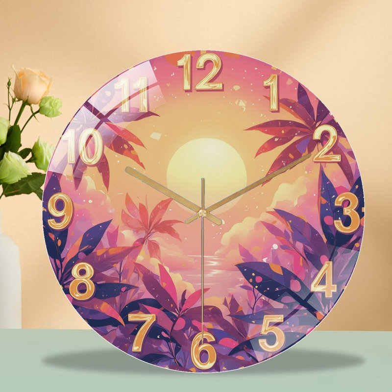 Horloge murale numérique de 12 po