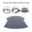 Microfiber Flatweave Pillowcase Case Pack-1110059269