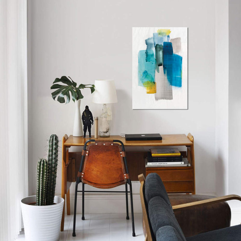 «Paper Magic», reproduction sur toile, H 18 po x l 12 po x P 1,5 po, Toile tendue, Pas de tapis