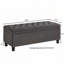 Banc de rangement rembourré capitonné-333404780