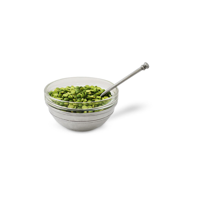 Handmade Pewter Condiment Server