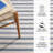 Nimes Ticking Neutral Machine Printed Washable Rug-92286759