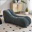 Fauteuil à billes bleu confortable, canapé de soutien en mousse pour jouer et lire-1188495191