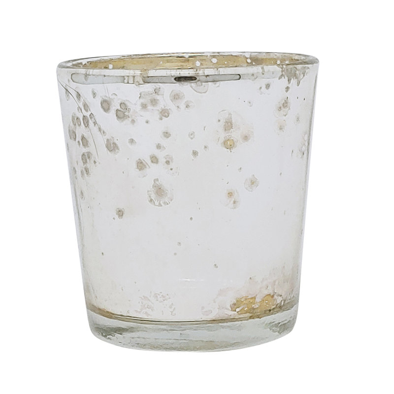 Petit porte-votive en verre, Argent, 8