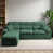 Chenille verte