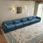 4 Seater Corduroy Corner Sofa -215749265-215749483