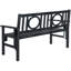 Banc de jardin en bois Adames-1876163974