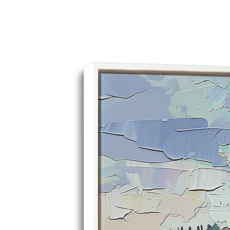 Impression sur toile Tuscan Amore, 12 po x 18 po, Cadre flottant blanc opaque