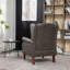 Alekzandra Faux Leather Armchair-230652170