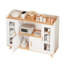 Armoire de cuisine, armoire de buffet avec rangement, armoire de cuisine avec tablette ouverte et 4 portes, armoire de rangement moderne pour cuisine, salle à manger, salon