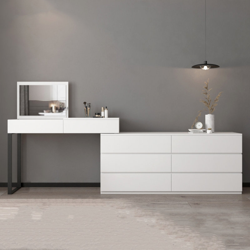 Commode multifonctionnelle, Blanc