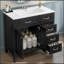 36Inch Bathroom Vanity With Sink,Solid Frame And MDF Board-86038294