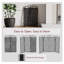 Juniper 3 Panel Steel Fireplace Screen
