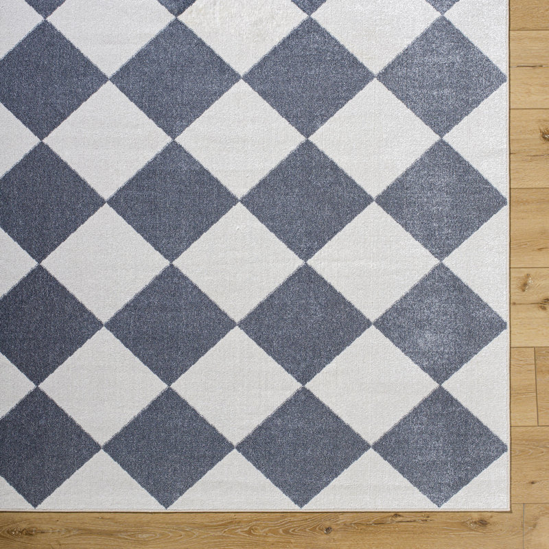 Tapis tissé à la machine Lammert LLL-2372, Rond 6 pi 7 po