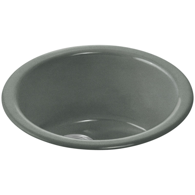 Porto Fino™ Top-Mount/Under-Mount Bar Sink, Basalt