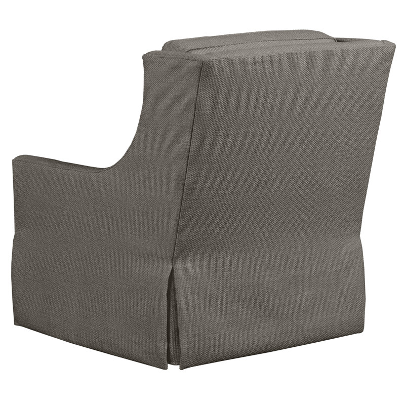 Kimball Swivel Slipcovered Armchair, Barley (8789 07), Swivel