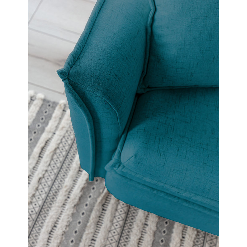 Charming Charlie 3 Seater Sofa Bed, Teal