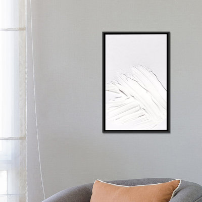 «Minimal White», impression sur toile