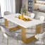 Unfinished Metal Base Dining Table-1184162878-1184162865