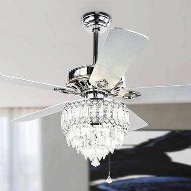 Damori 52'' Ceiling Fan with Light Kit