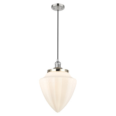 Luminaire suspendu simple à 1 lumière