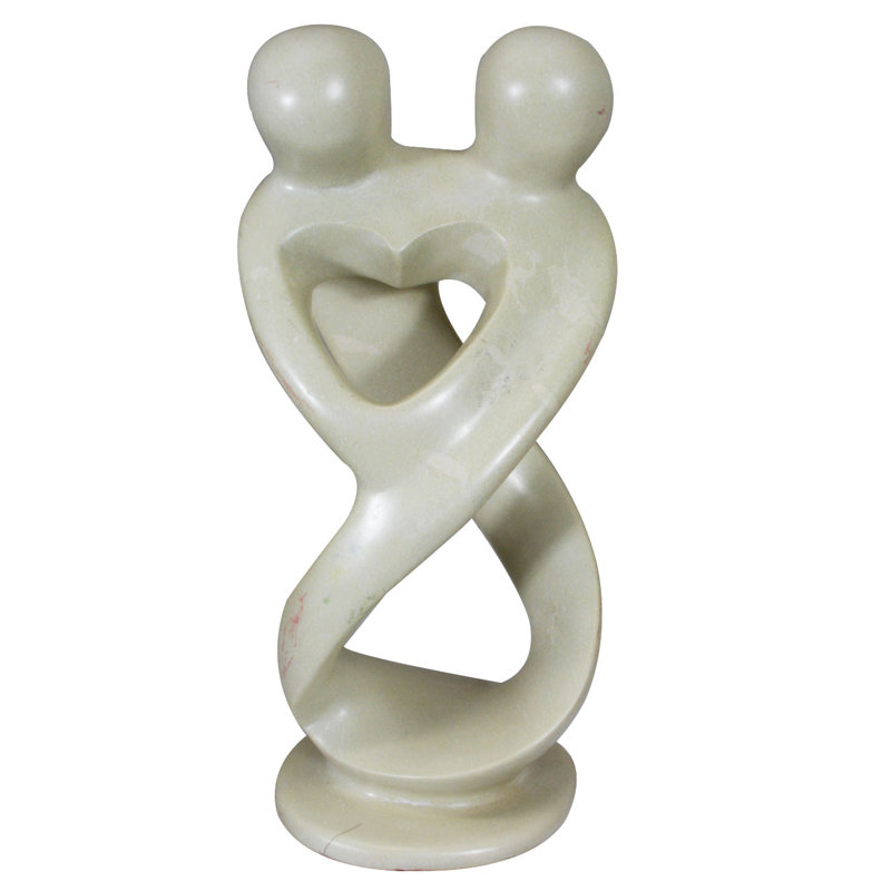 Figurine lucid love, Naturel, H 8 po x l 4 po X 2,5 po