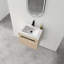 Nivi 23.63'' Single Bathroom Vanity with Resin Top