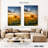Harnek Sunset With Beautiful Sunflowers-108252447