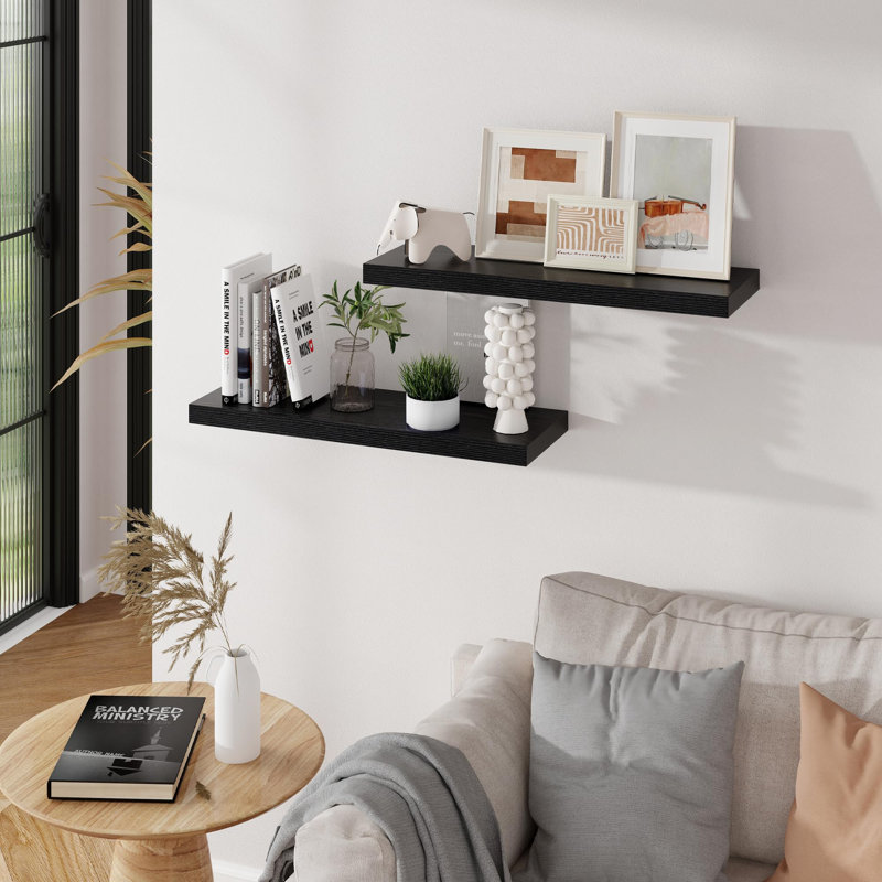 Floating Shelf, Black