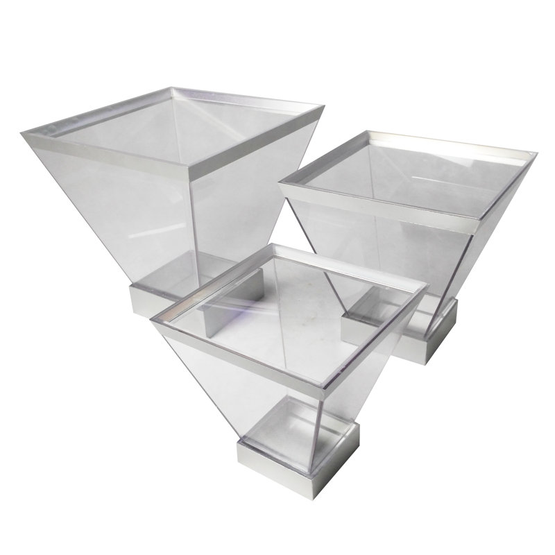 FixtureDisplays Bulk Bin Set of 3 Retail Display Impulse Buy Display Stand Giftware Toy Cosmetic