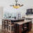 42“ Vintage Tiffany-Style Stained Glass Ceiling Fan With Light, 3 Speeds, Remote Control, Timer