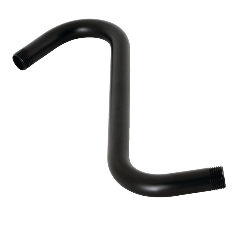 Bras de douche en laiton 10 po Kingston, Chrome poli
