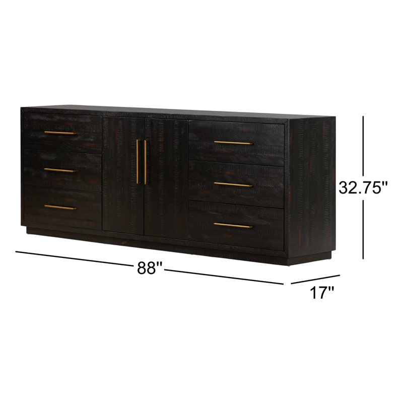 Suki Solid Wood TV Stand