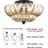 Modern Black Ceiling Light