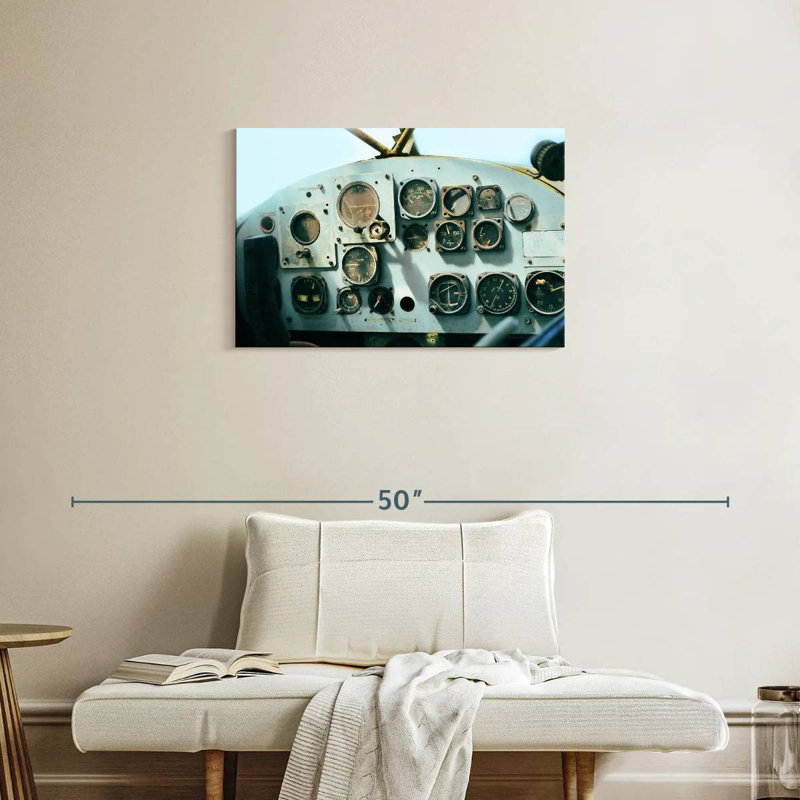 Mehar Helicopter Control Panel, 20" H x 30" W