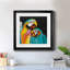 Perroquet ludique - peinture encadrée-1730320301-1730320468