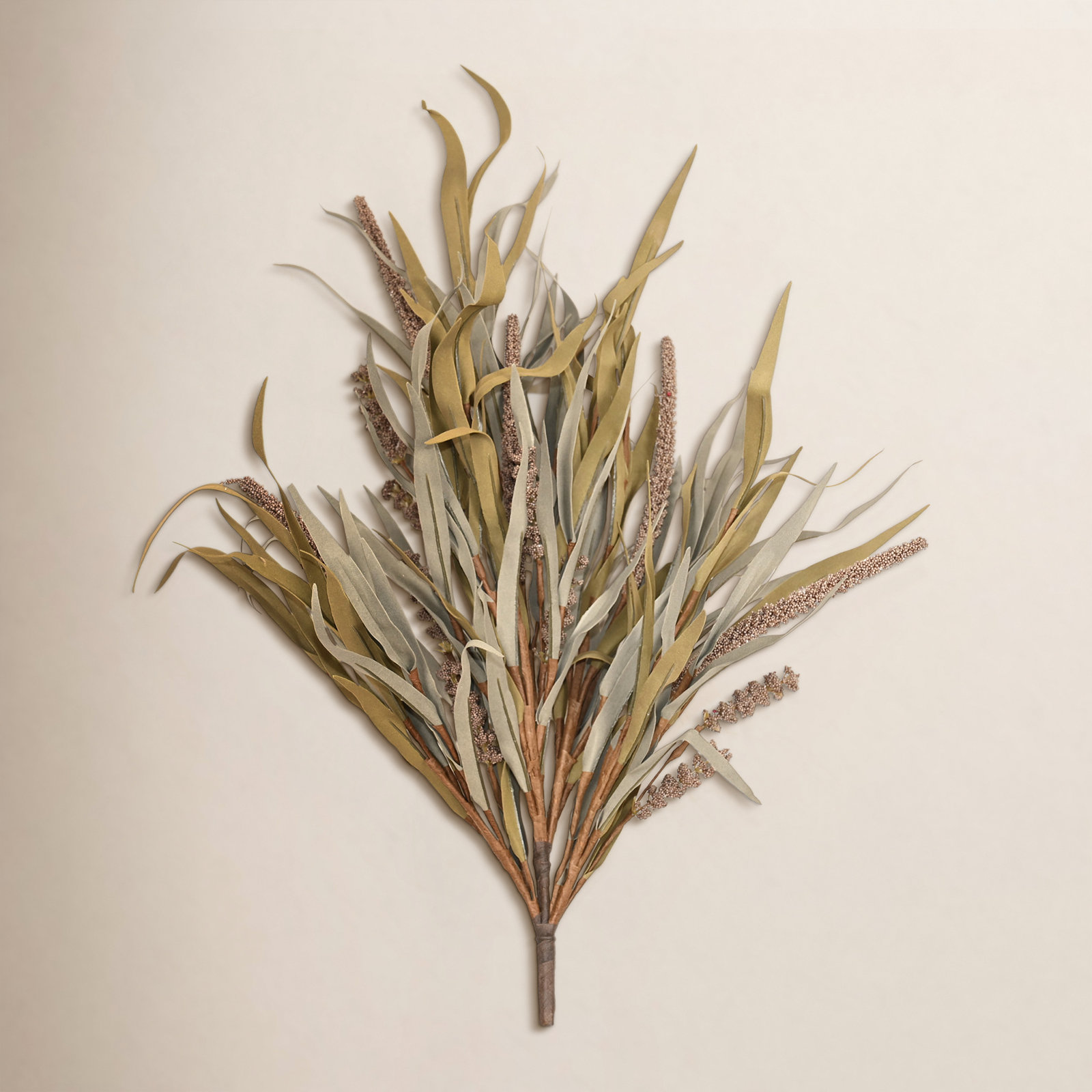 Berry Floral Stems, Gray