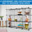 Mount-It! Wire Cube Storage Organizer - 12 Cubes
